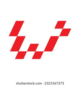 RED CERAMIC THEMED VECTOR FONT LOGO