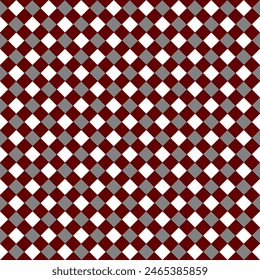 Red checkerboard pattern as background