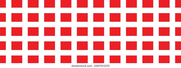  Red checkerboard. Pattern seamless vector illustration eps 888