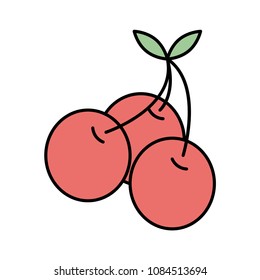 Red Cherries Fruit 