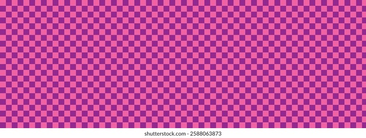 Red chess pattern background. red squares pattern. tablecloth pattern. vector illustrator