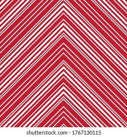 Fondo de patrón de rayas diagonales de Chevron Rojo adecuado para textiles de moda, gráficos