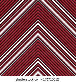 Fondo de patrón de rayas diagonales de Chevron Rojo adecuado para textiles de moda, gráficos