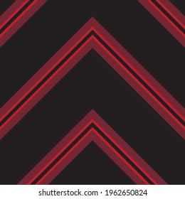 Red Chevron diagonal striped seamless pattern background suitable for fashion textiles, graphics