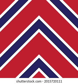 Roter Chevron-diagonal gestreifter, nahtloser Muster-Hintergrund, geeignet für Modetextilien, Grafiken