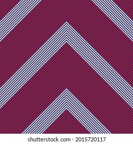 Red Chevron diagonal striped seamless pattern background suitable for fashion textiles, graphics