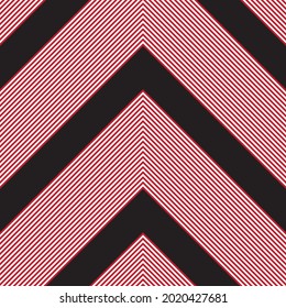 Fondo de patrón de rayas diagonales de Chevron Rojo adecuado para textiles de moda, gráficos