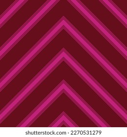 Red Chevron diagonal striped seamless pattern background suitable for fashion textiles, graphics