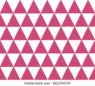 red chevron geometric seamless pattern