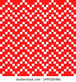 Red Chevron seamless pattern texture