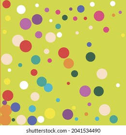 Red Children Blue Pink Circles Purple Textile. Orange White Color Rainbow Green Background. Kids Pastel Indigo Dark Colorful Illustration. Play Turquoise Multicolor Polka Dots Yellow Print.