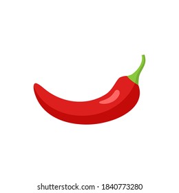 Red Chili Icon : Suitable for Culinary Theme, Food Theme, Vegetables Theme, Agriculture Theme, Infographics and Other Graphic Related Assets.