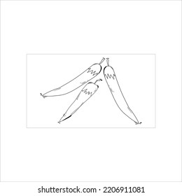 Red Chili, icon vector design template and illustration with editable stroke
Chili, line icon vector design template and illustration with editable stroke