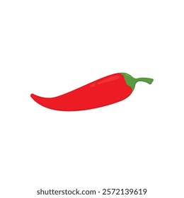 red chili icon vector design template