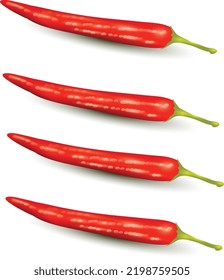 Red chili image for designer