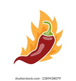 vectores del logo de chili roja, el café y el logo del restaurante en fondo blanco