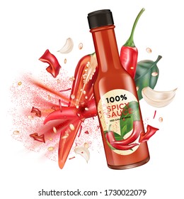 Download Chili Sauce Bottle High Res Stock Images Shutterstock