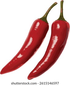 A Red Chili Pepper Illustration file
