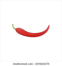 Red Chili Pepper Vector Illustration On Stock Vector (Royalty Free ...