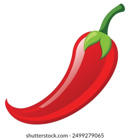 RED CHILI VECTOR ART ILLASTRETION IMAGE