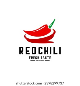 diseño vectorial de chile rojo, símbolo de cocina