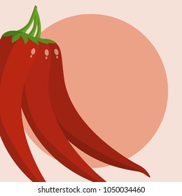 Red chilli cartoon