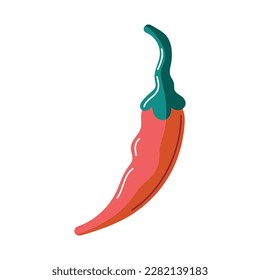 ícono de verdura de pimienta roja