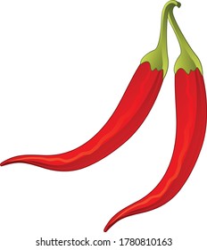 Arte vectorial frío y rojo e ilustración