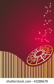 Red chinese horoscope.