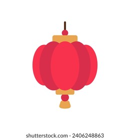 Diseño de vectores de linternas rojas chinas. Ornamentos chinos de año nuevo.