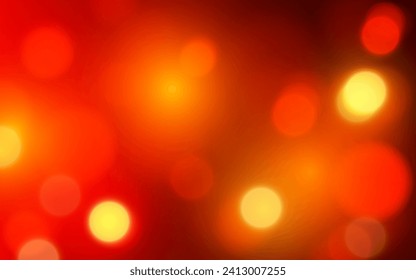 Fondo abstracto de luz suave del bokeh del Año Nuevo Chino Rojo, Vector eps 10 ilustración partículas de bokeh, decoración de fondo