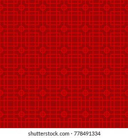 red chinese seamless pattern