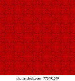red chinese seamless pattern