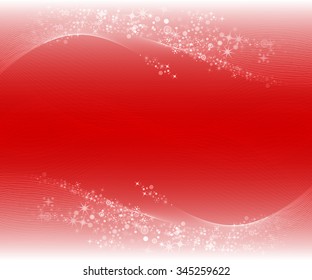 red christmas abstract background with place for text, vector