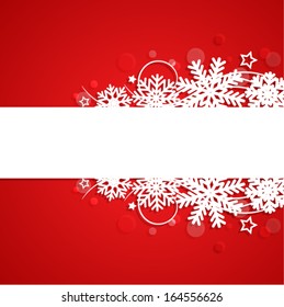 Red christmas background