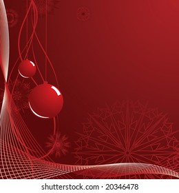 Red christmas background