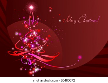 Red Christmas  background