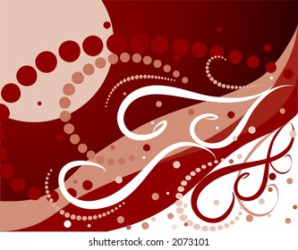 Red christmas background