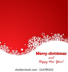 Red Christmas background