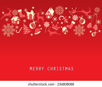 red christmas background