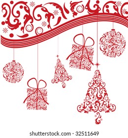 red christmas background