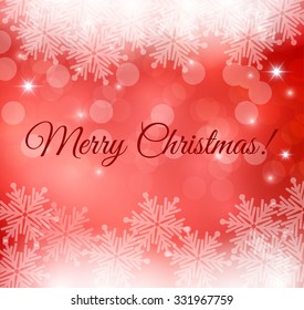 Red Christmas background