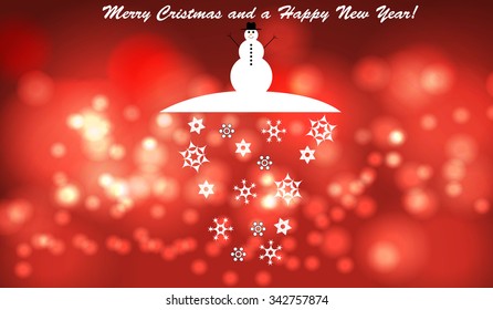 Red Christmas background