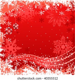 fondo de Navidad roja