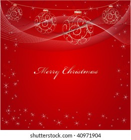 red christmas background
