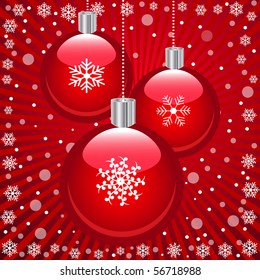 Red Christmas Background