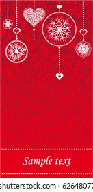 red christmas background