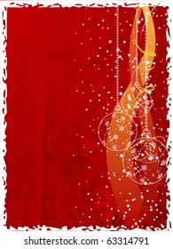 Red Christmas background