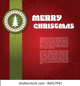 Red Christmas background