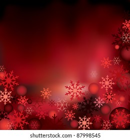 Red Christmas Background